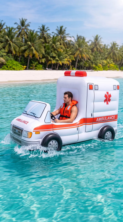 Motorized Ride-On Water Float